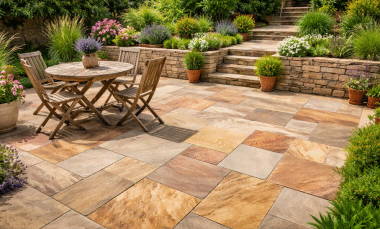 Paving Slabs Made from Indian Sandstone: Pros, Cons, and Maintenance Tips